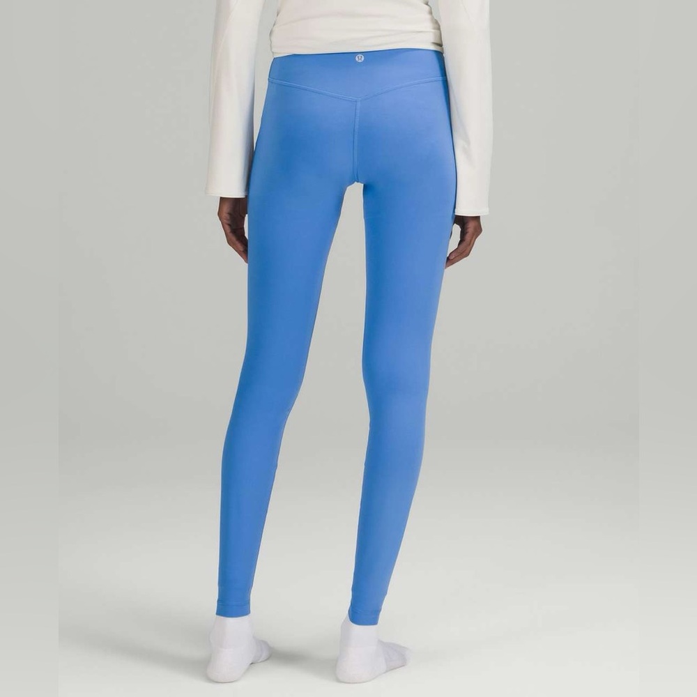 lululemon athletica Sky Blue High-Rise Leggings